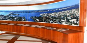 acrylic display window animation gondolas cut logos outpost shelf takers lightboxes display design custom cut lettering custom lightboxes custom light boxes light boxes on display custom printing acrylic displays custom acrylic display outpost